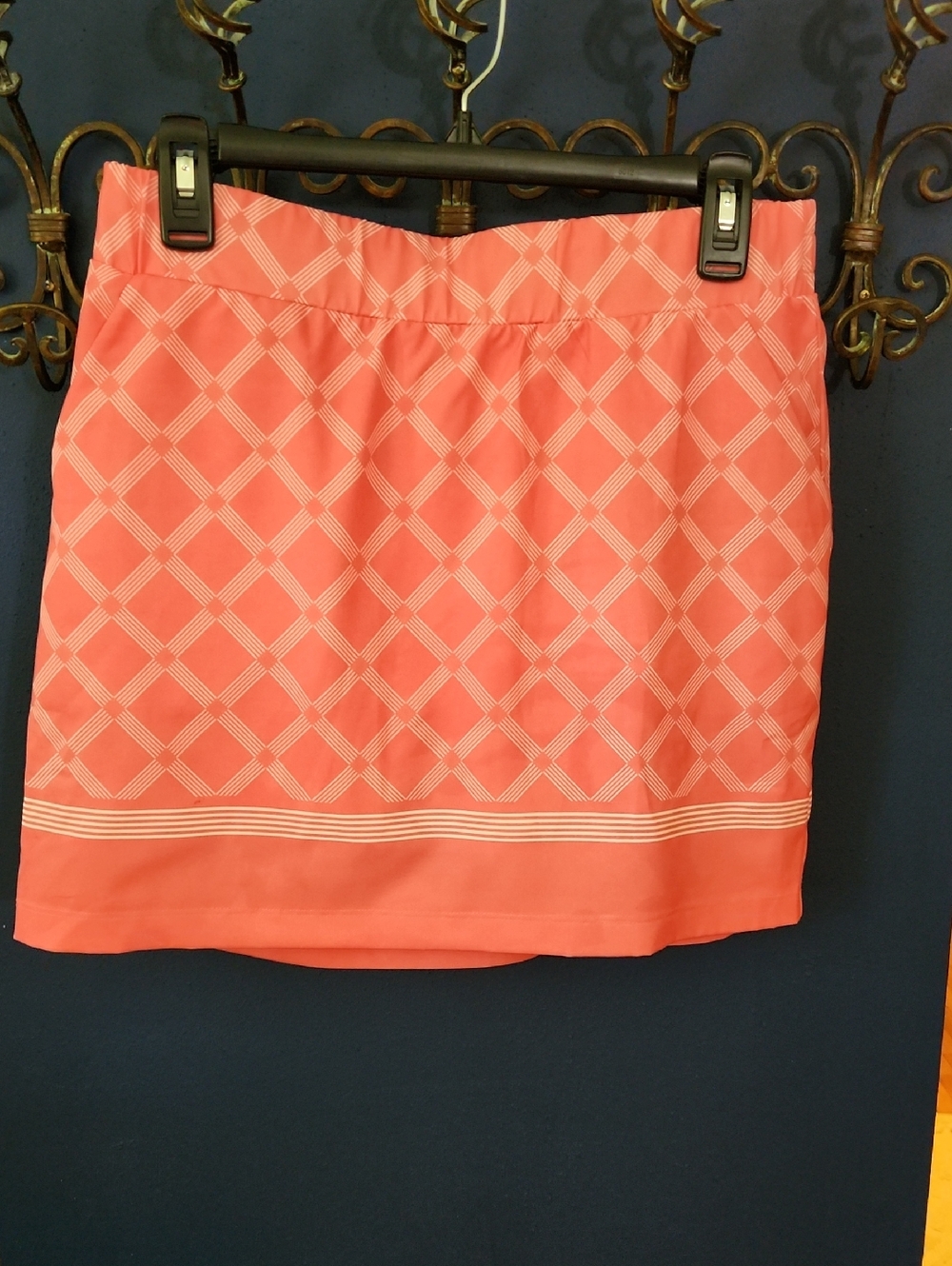 Kyodan Golf 16 " Pink/Coral Skort with White Detail